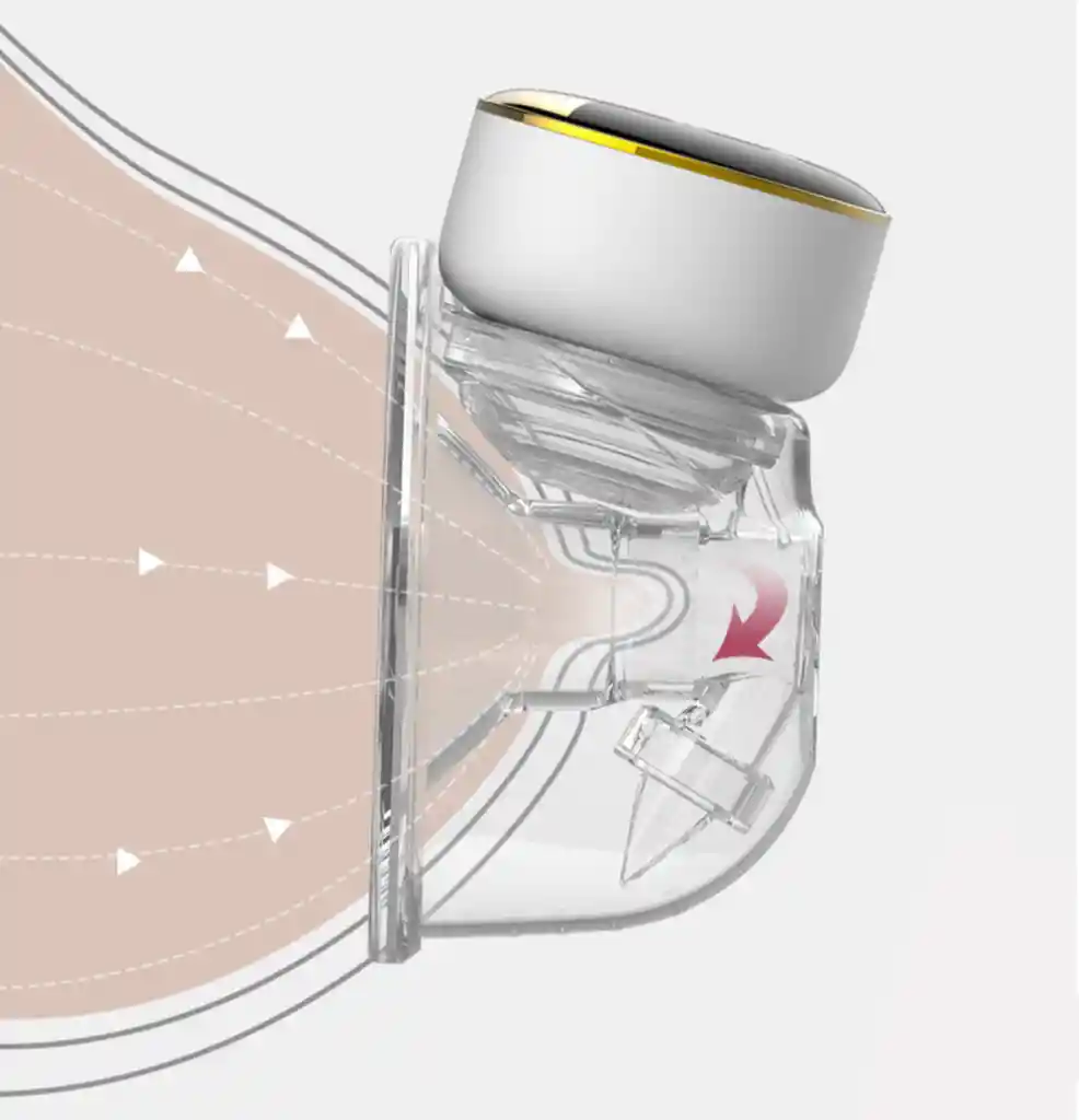 Extractor De Leche Materna Portátil Manos Libres Inalámbrico 						