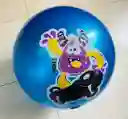 Pelota De Caucho Golty Niko Monsters En Pvc Juguete Niños/ Azul