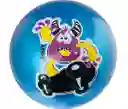 Pelota De Caucho Golty Niko Monsters En Pvc Juguete Niños/ Azul