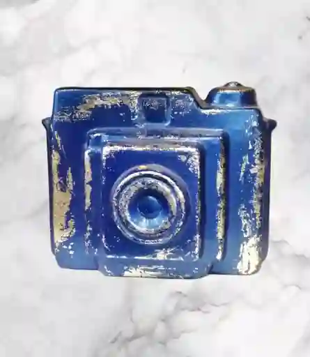 Matera En Ceramica Diseño Camara Azul