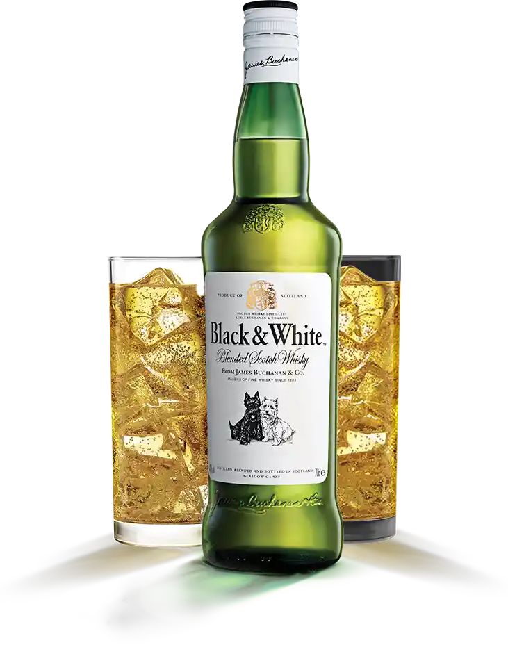 Whisky Black White 700 Ml