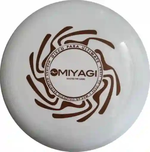 Frisbee, Fresby Miyagi Disco Profesional Para Ultimate Blanco