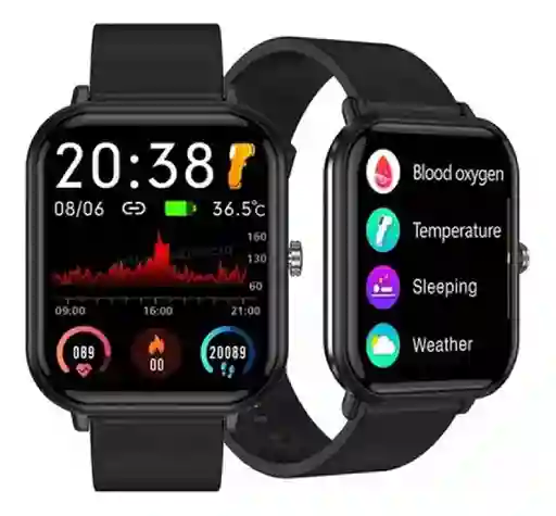 Reloj Smart Watch Sports Health Negro