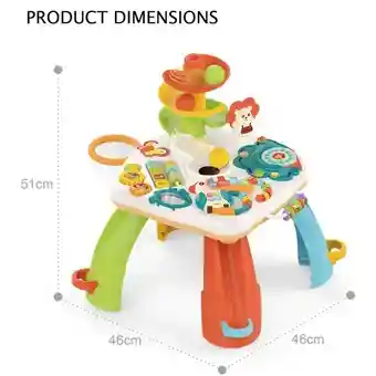 Mesa De Actividades Didácticas Para Bebés Con Juegos Huanger