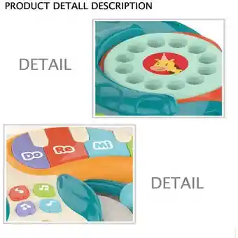 Mesa De Actividades Didácticas Para Bebés Con Juegos Huanger