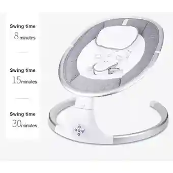 Silla Mecedora Electrica Para Bebe Con Movimiento Lateral F45141