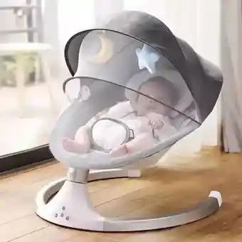 Silla Mecedora Electrica Para Bebe Con Movimiento Lateral F45141