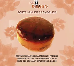 Torta Mini De Arandanos