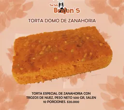 Torta Domo De Zanahoria