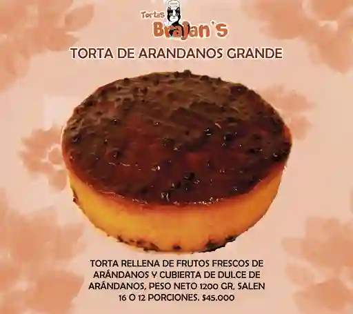 Torta De Arandanos Grande