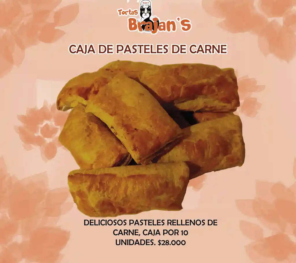 Caja De Pasteles De Carne