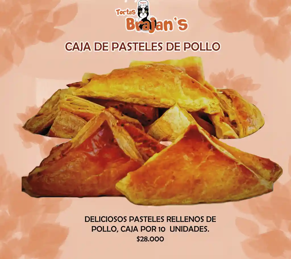 Caja De Pasteles De Pollo