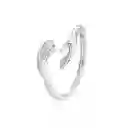 Anillo Ajustable Abrazo Amistad Para Mujer En Plata 925