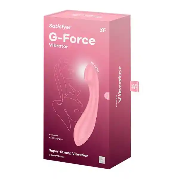 Satisfyer G-force Rosado Vibrador Punto G