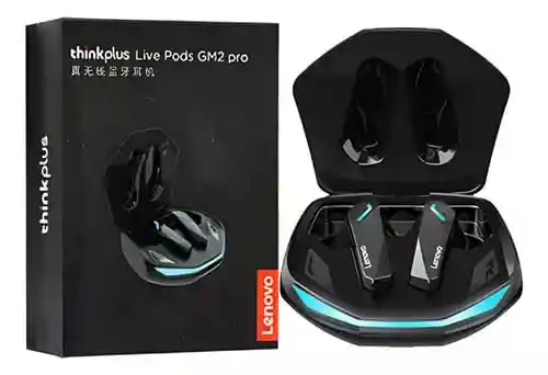 Audifonos Lenovo Gm2pro Inalambrico Gaming Deportivos Negro