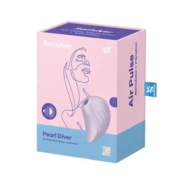 Satisfyer Pearl Diver Succionador De Clitoris Con Vibración