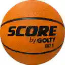 Balon De Baloncesto Score By Golty Competicion Caucho #6 Naranja