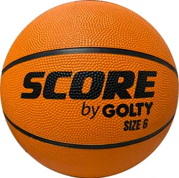 Balon De Baloncesto Score By Golty Competicion Caucho #6 Naranja