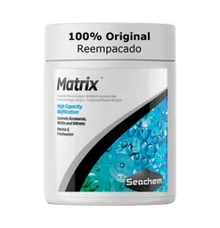 Matrix 500ml Seachem Reempacado Filtro Biologico Acuario