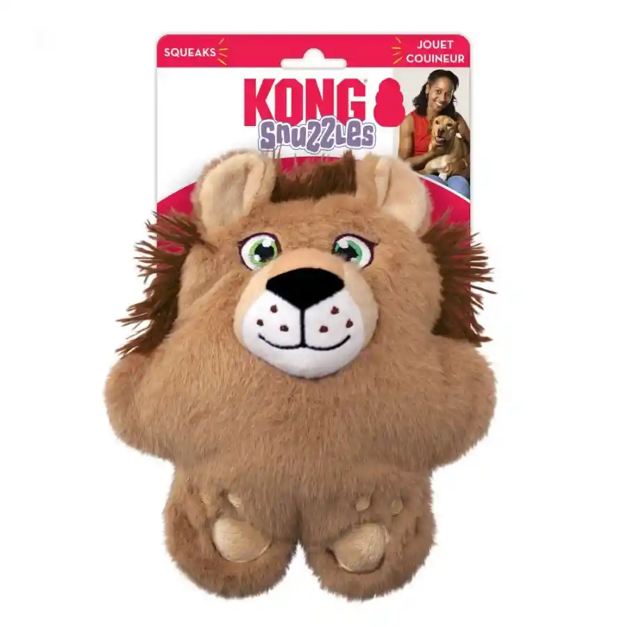 Peluche Kong Snuzzles Leon Medium