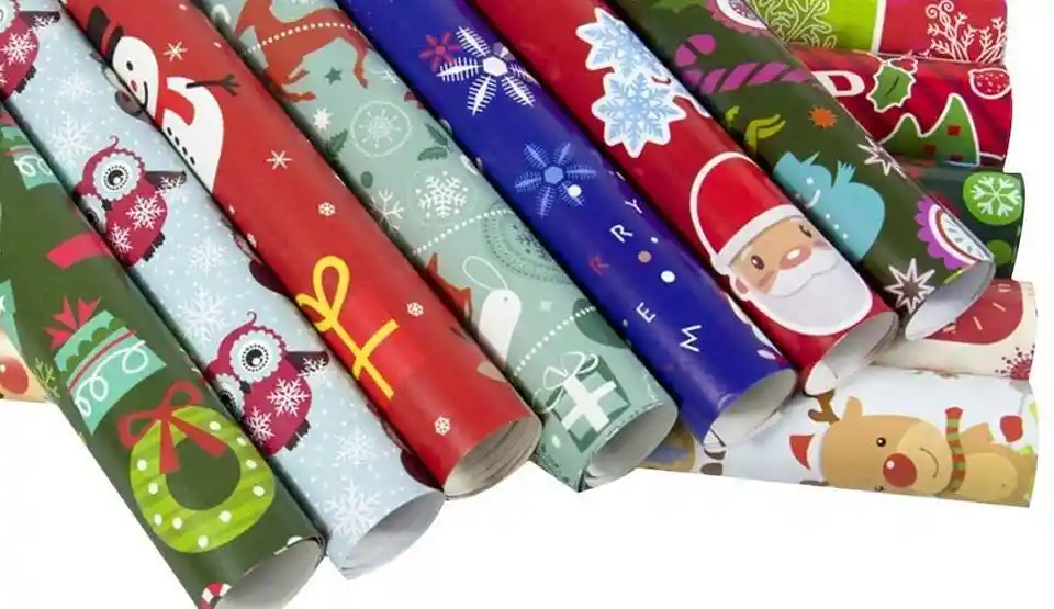 Papel Regalo Navideño Navidad Pliego Unidad