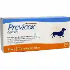 Previcox Dog 57 Mg Oral Caj X 10 Tab