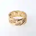 Anillo Istambul Con Circones- Baño Oro 18k