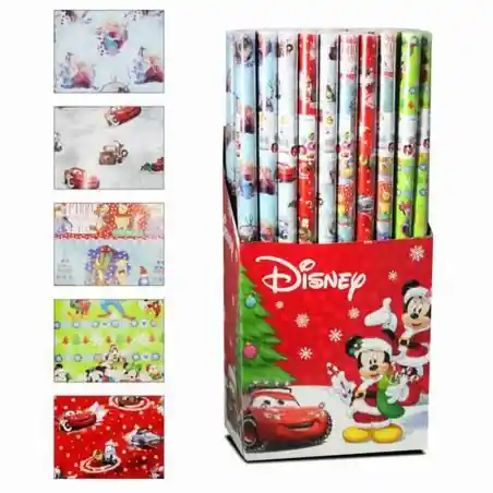 Papel Regalo Navideño Clasico Navidad X 20 Unidades