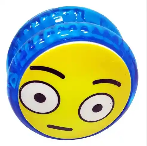 Juguete Yoyo Emoji Con Luz Navidad Regalo Diversion Anti Estres