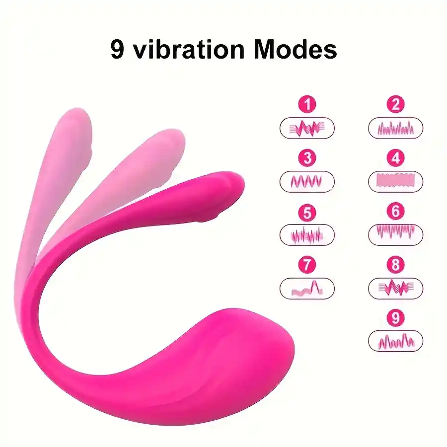 Huevo Vibrador Tipo Lush Con Bluetooth