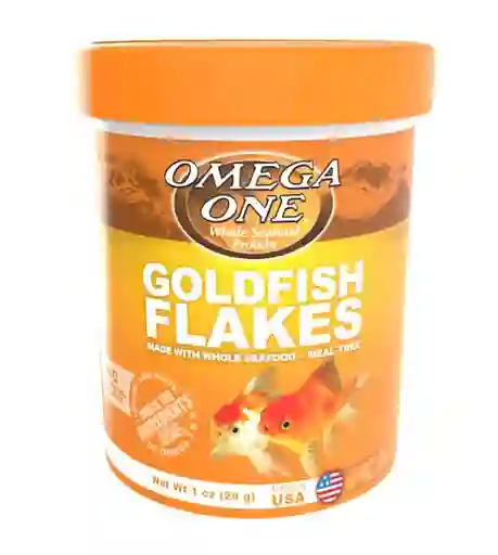 Omega One Goldfish Flakes X 1oz-28gr (hojuelas)