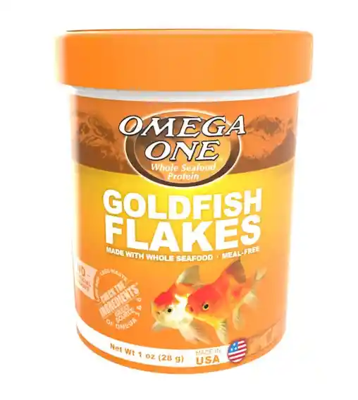 Omega One Goldfish Flakes X 1oz-28gr (hojuelas)