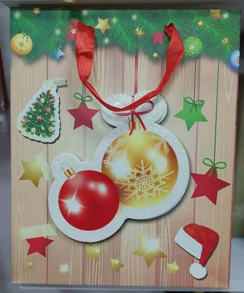 Bolsa De Regalo Navideña Modelo 1