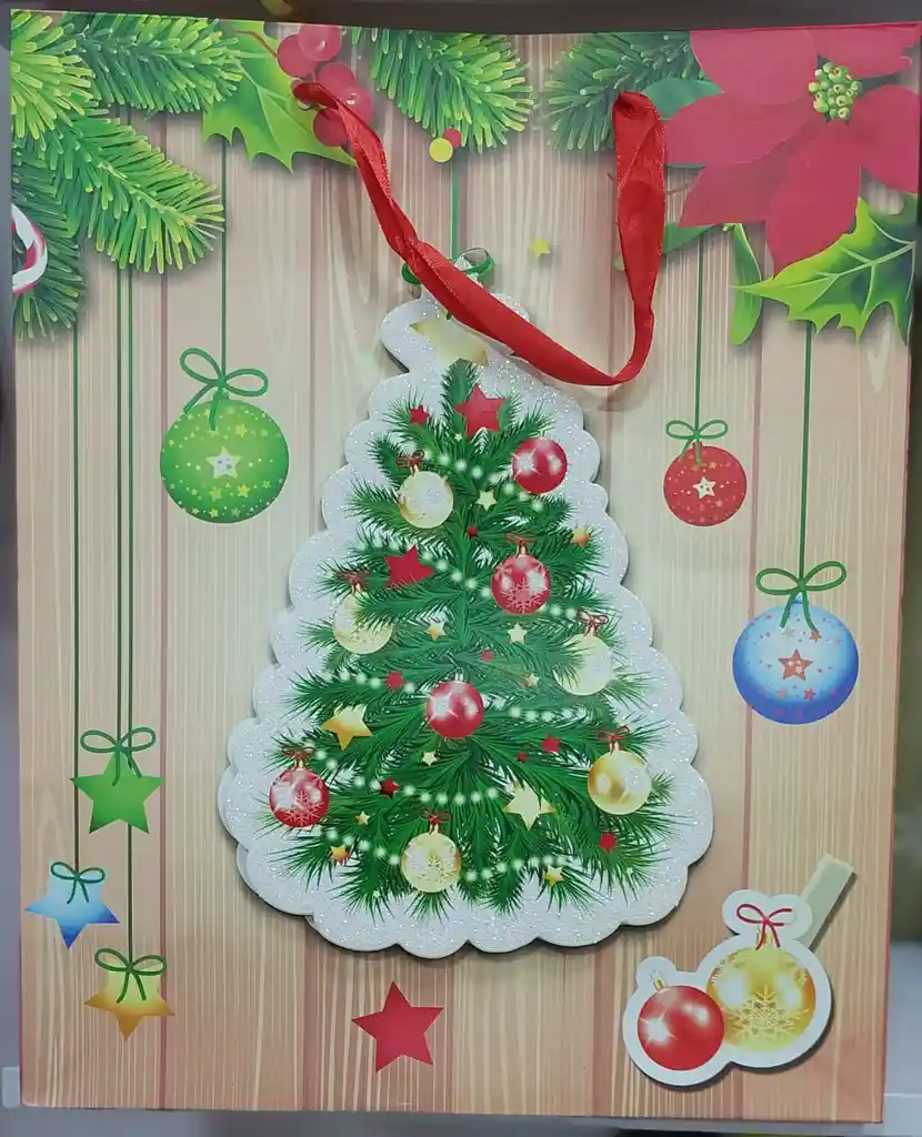 Bolsa De Regalo Navideña Modelo 2