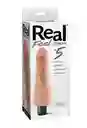 Vibrador Consolador Real Feel No. 5 Realista Suave Color Carne