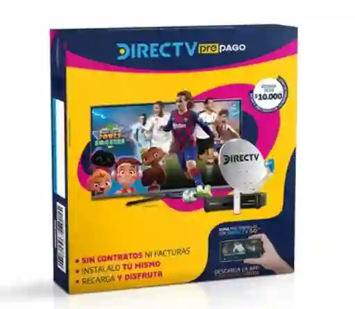 Kit Prepago Directv Autoistalable 1 Deco Completo Original