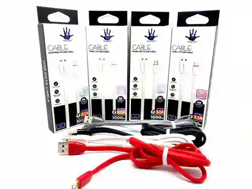 Cable Siliconado Iphone