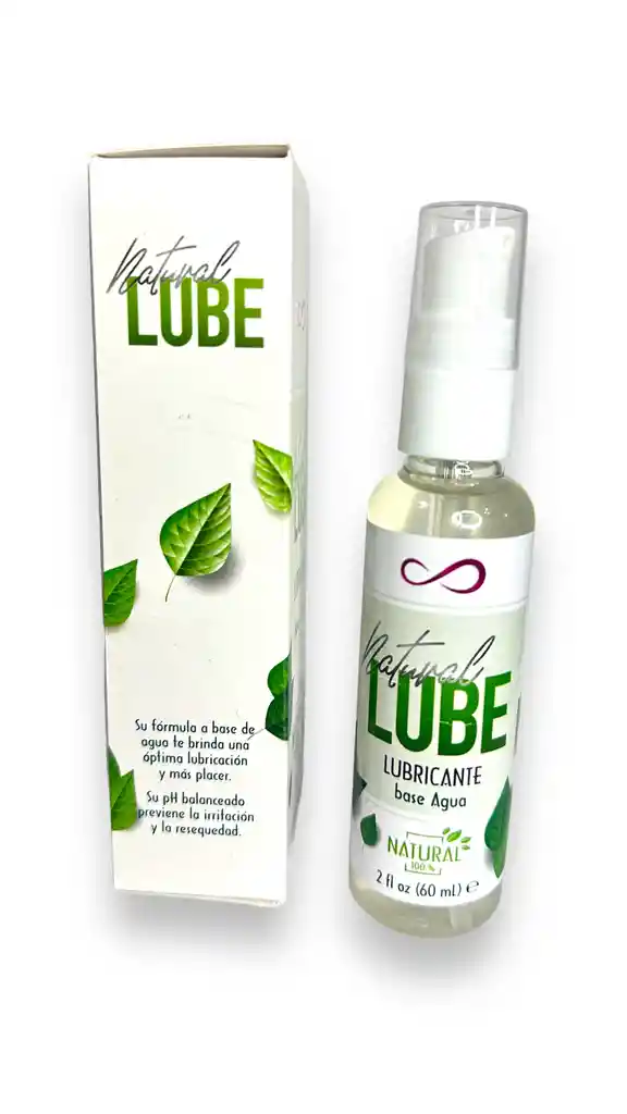 Lubricante Neutro Natural A Base De Agua 60 Ml