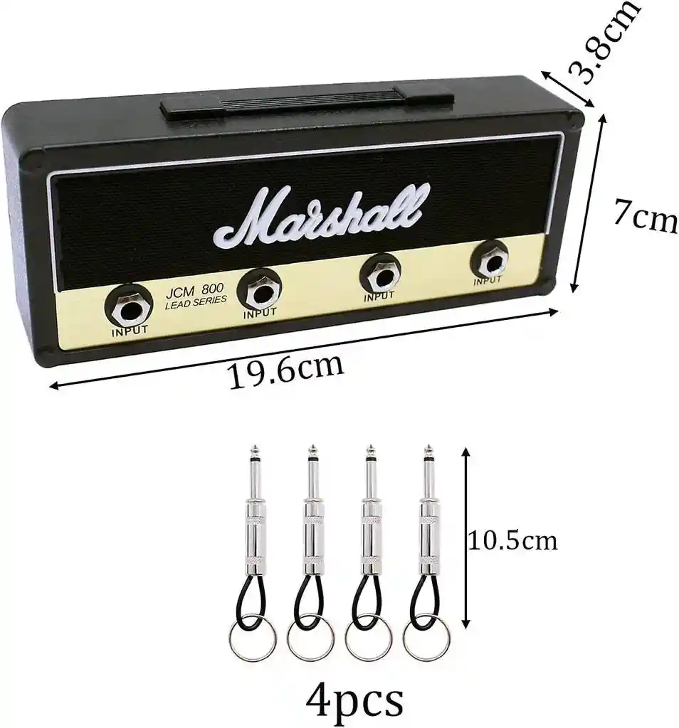 Organizador De Llaves Amplificador Marshall (negro)