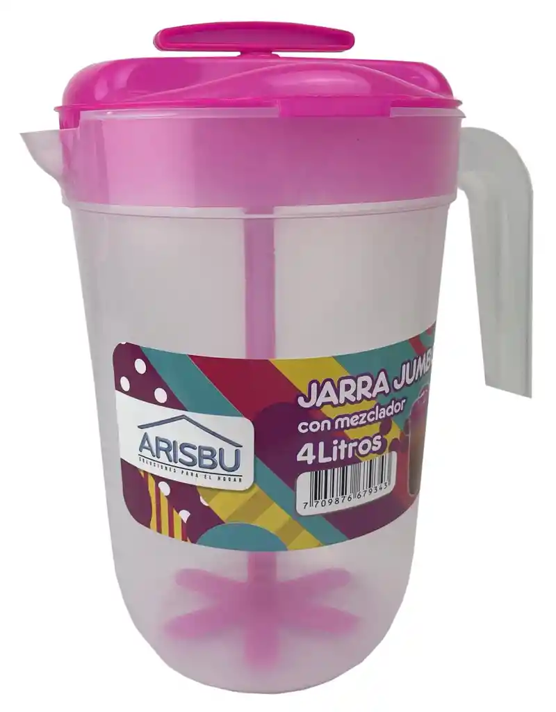Jarra Arisbu Con Mezclador 4 Ltr
