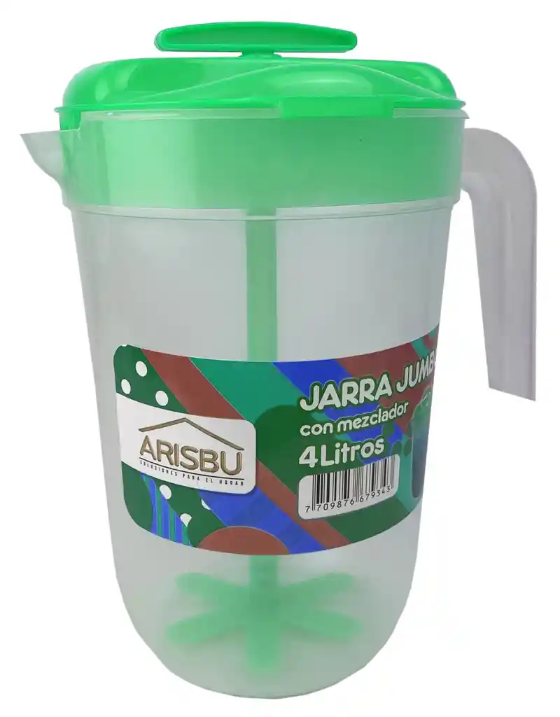 Jarra Arisbu Con Mezclador 4 Ltr