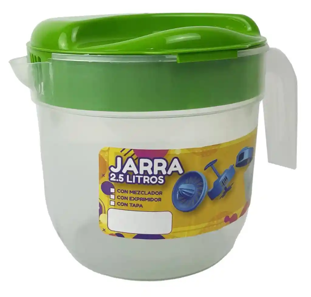 Jarra 2.5 Lt Sin Mezclador Arisbu