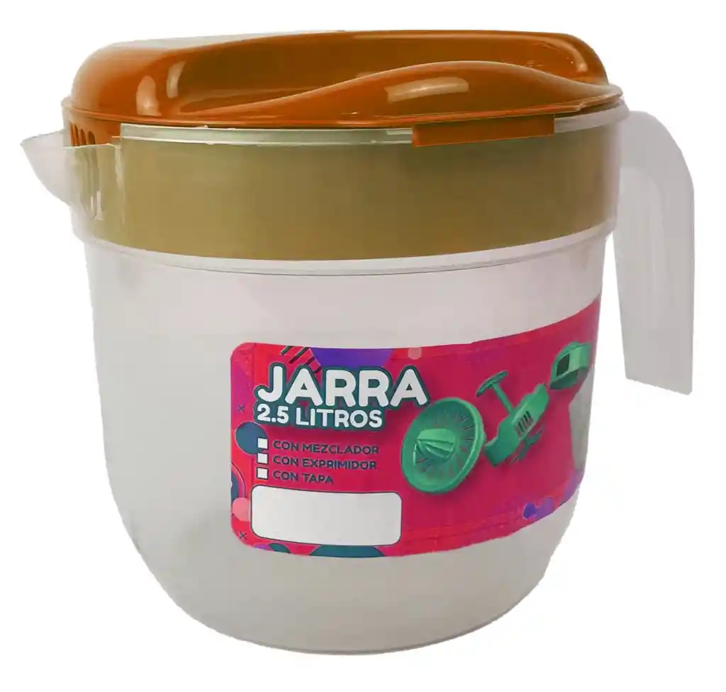 Jarra 2.5 Lt Sin Mezclador Arisbu