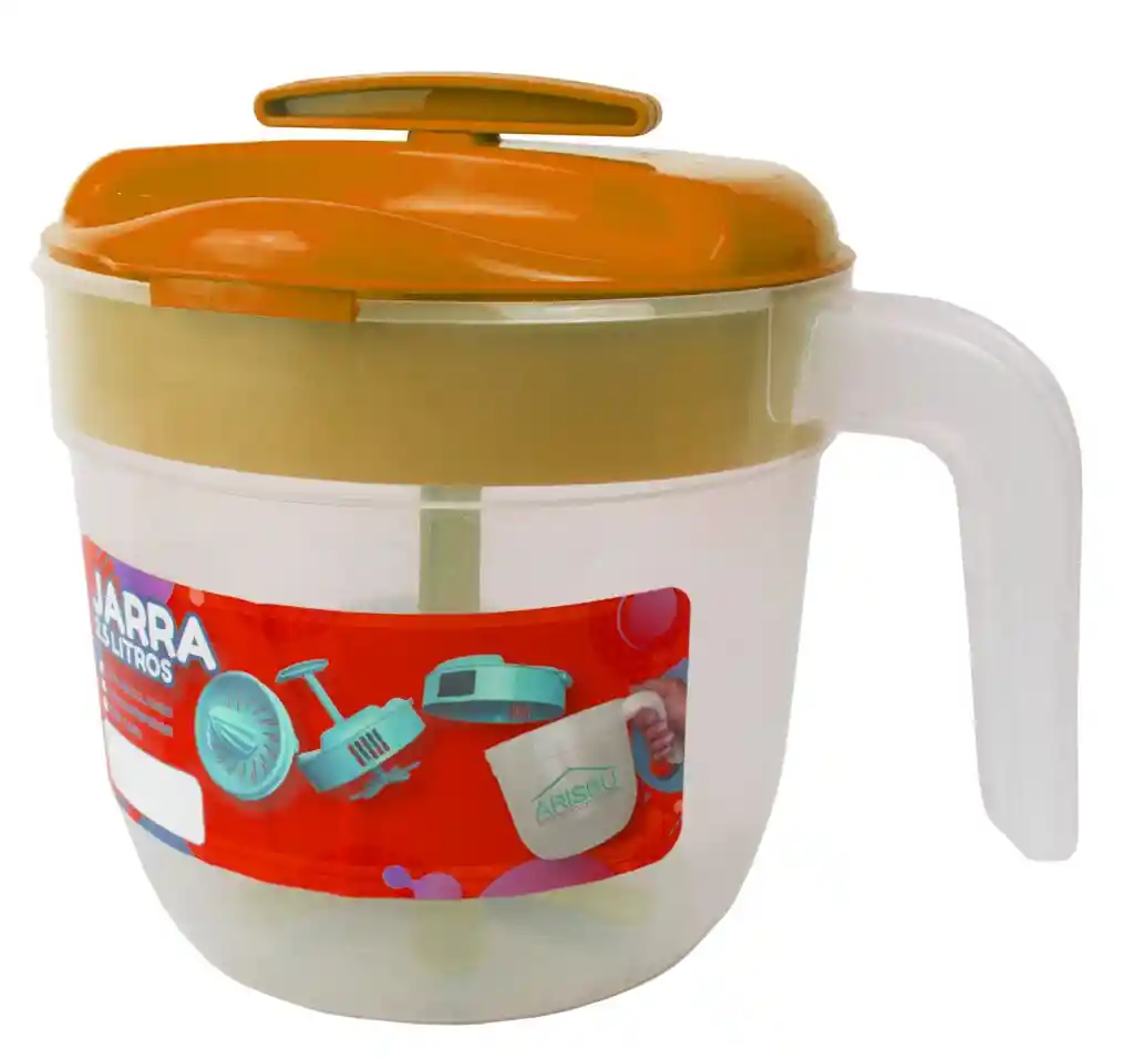 Jarra 2.5 Lt Con Mezclador Arisbu