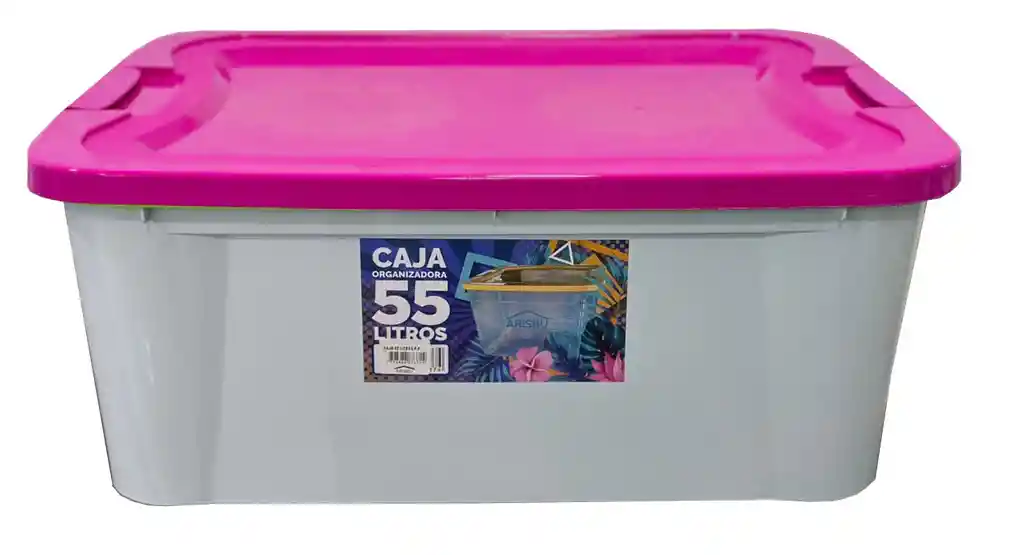 Caja Organizadora 55 Litros P.p Arisbu