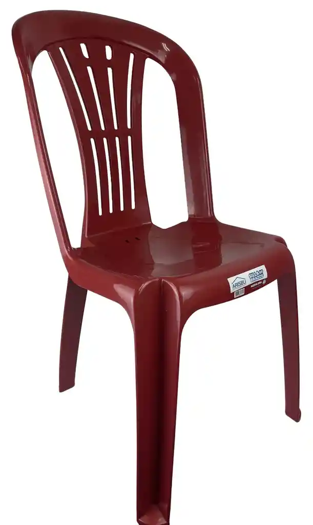 Silla Sin Brazo Arisbu - Rojo