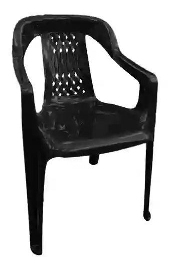 Silla Con Brazos Arisbu Pp 1 Pce - Negra