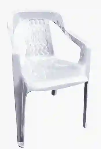 Silla Con Brazos Arisbu Pp 1 Pce - Blanco