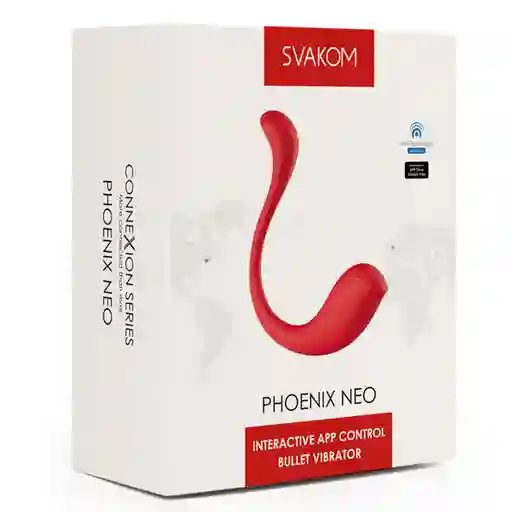 Vibrador Phoenix / Fénix Neo svakom App Interactivo