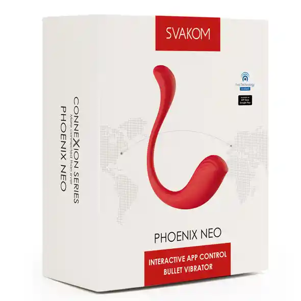 Vibrador Phoenix / Fénix Neo svakom App Interactivo